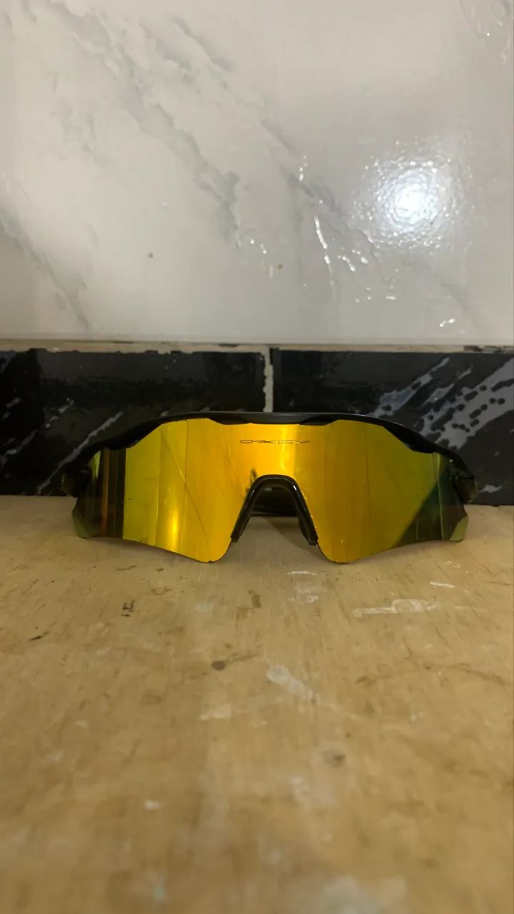 Óculos de Sol Oakley Radar EV Path Preto e Amarelo