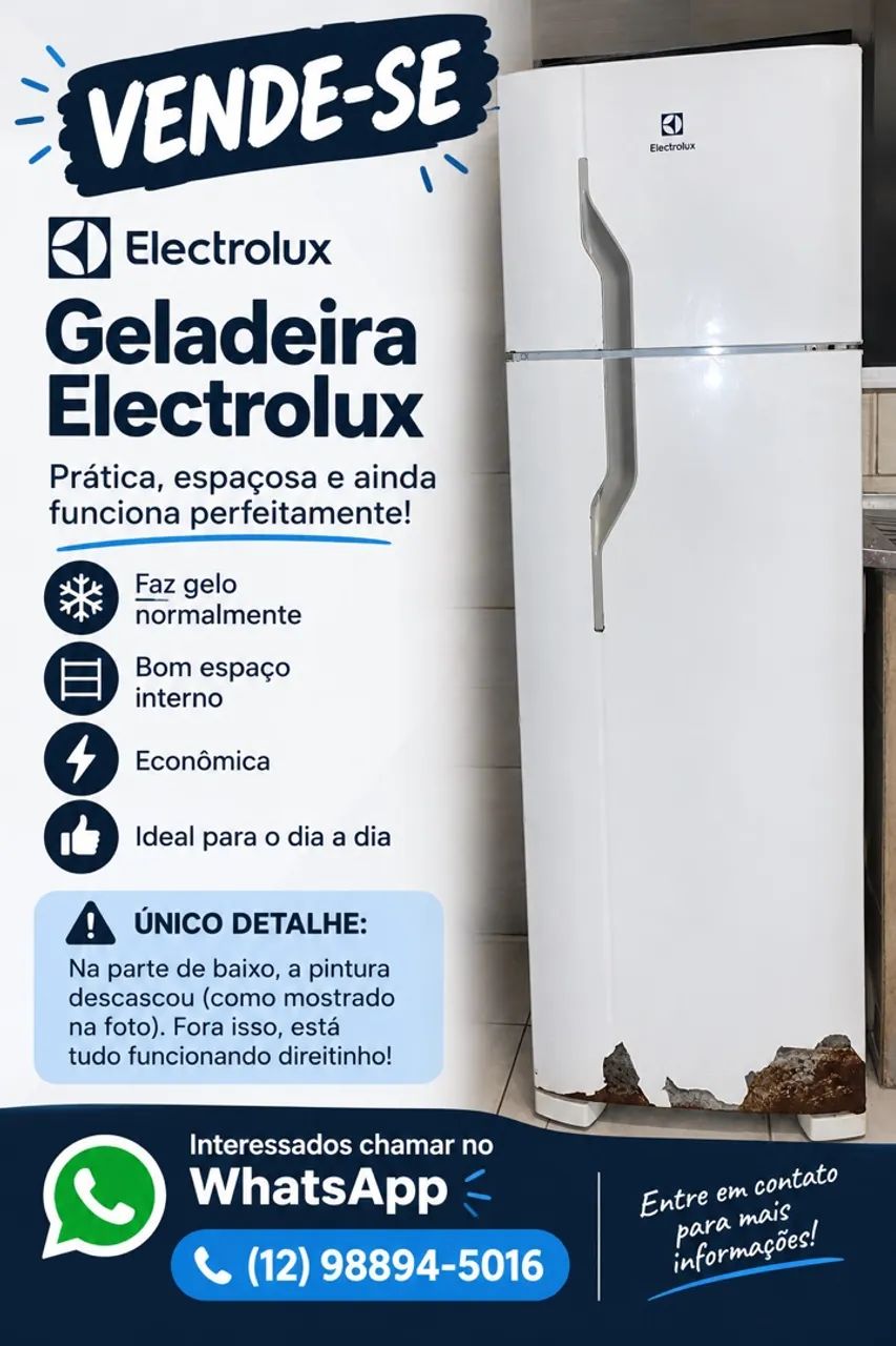 GELADEIRA A VENDA 