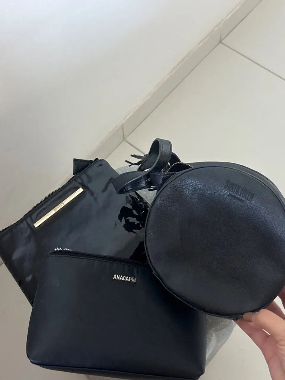 Bolsa Santa lolla e Ana capri 
