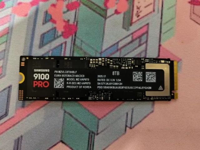 SSD 8TB SAMSUNG 9100 PRO 