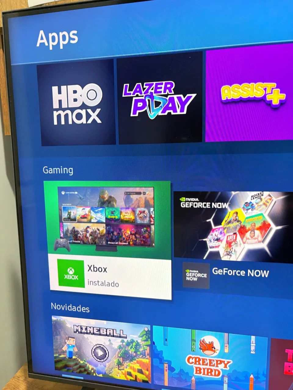 Tv 43 polegadas 4K Cristal Samsung Xbox  - Foto 2