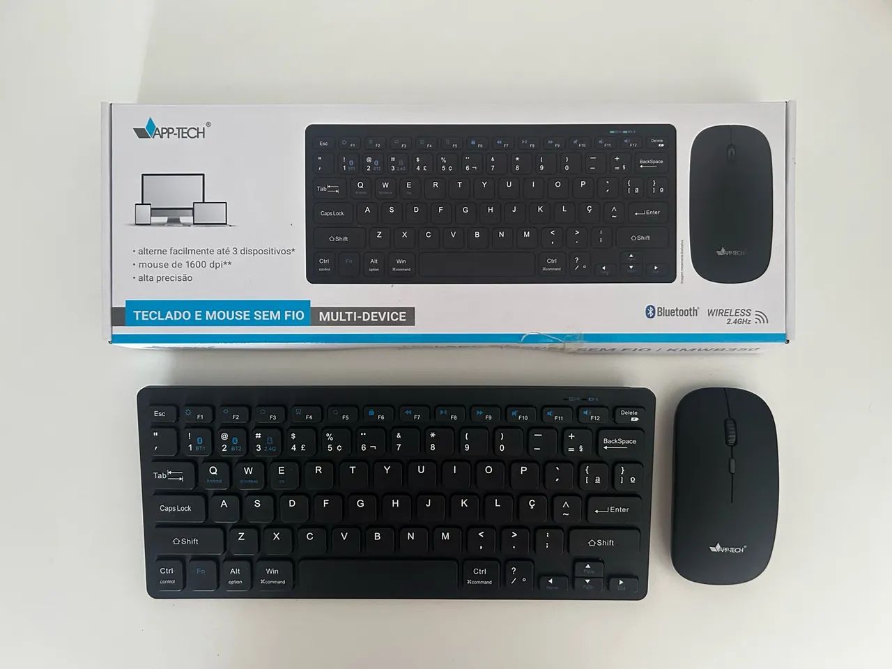 Teclado e Mouse Bluetooth