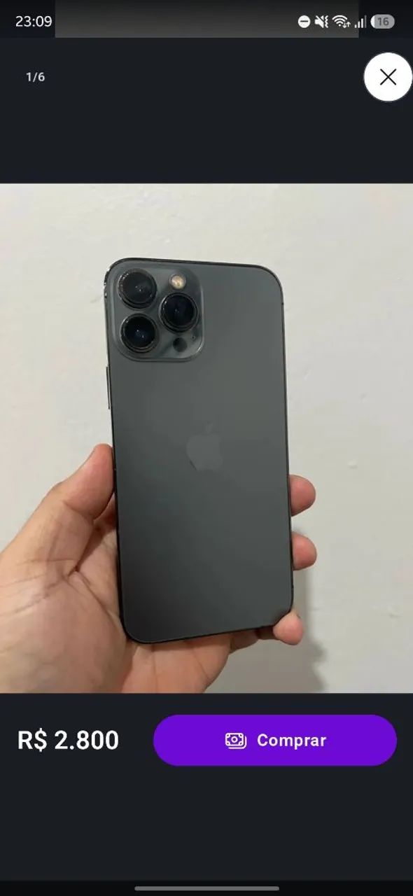 IPHONE 13 PRO MAX ABAIXO DO PREÇO DE MERCADO - Foto 4