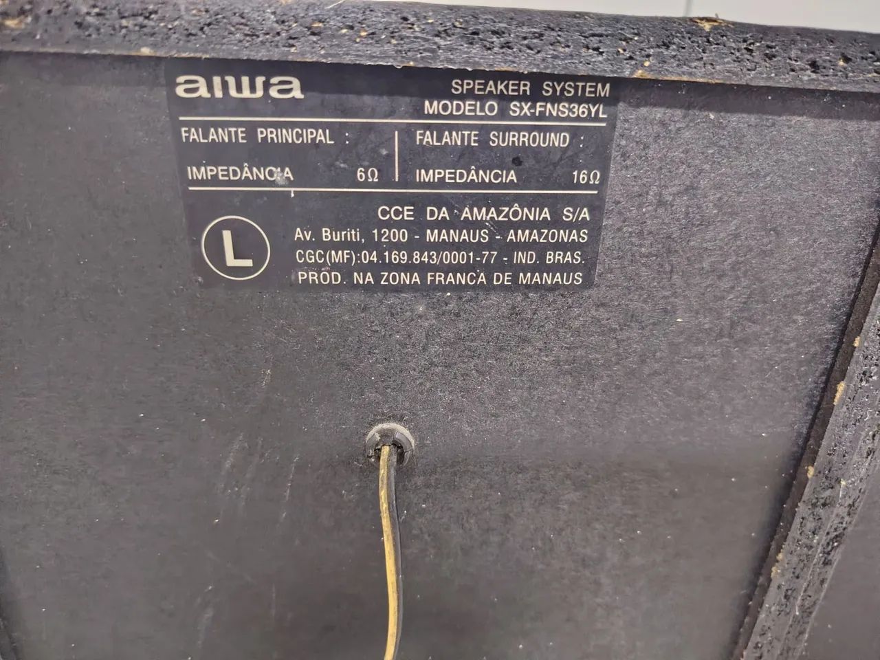 Caicaxe de som Aiwa  - Foto 4