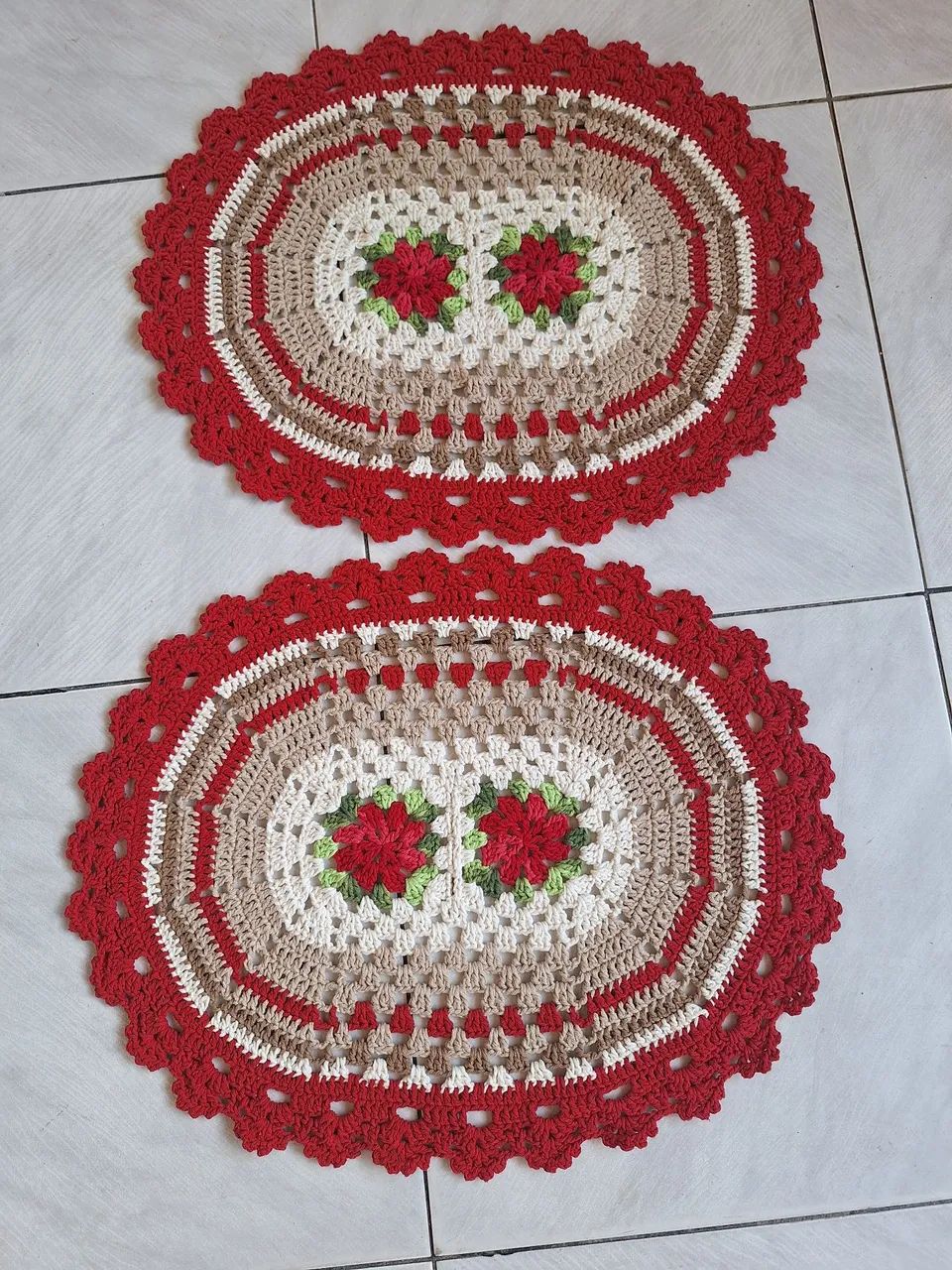 Par tapete croche 