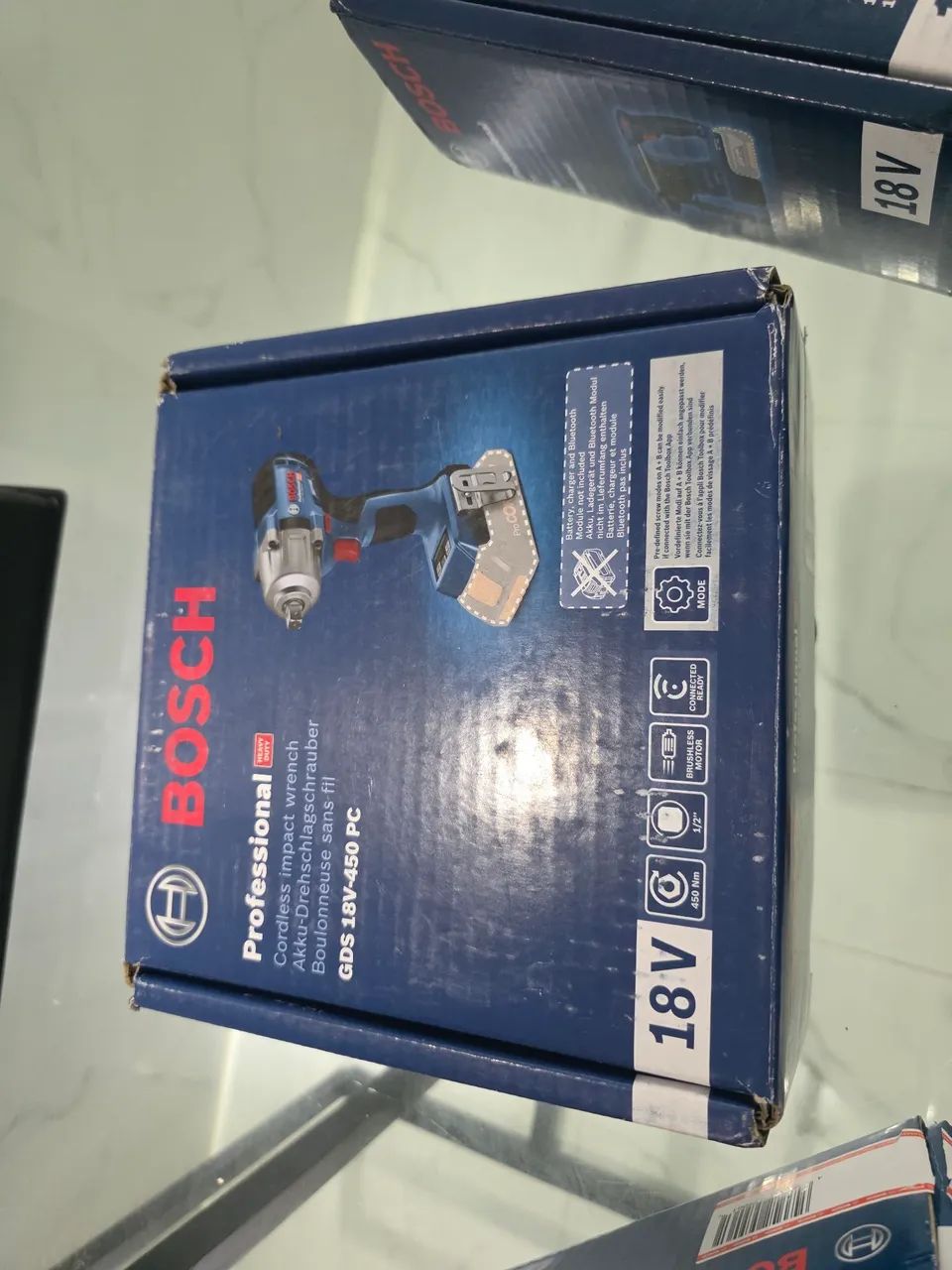 Bosch GDS 18V-450 PC PROFESSIONAL Impact Wrench