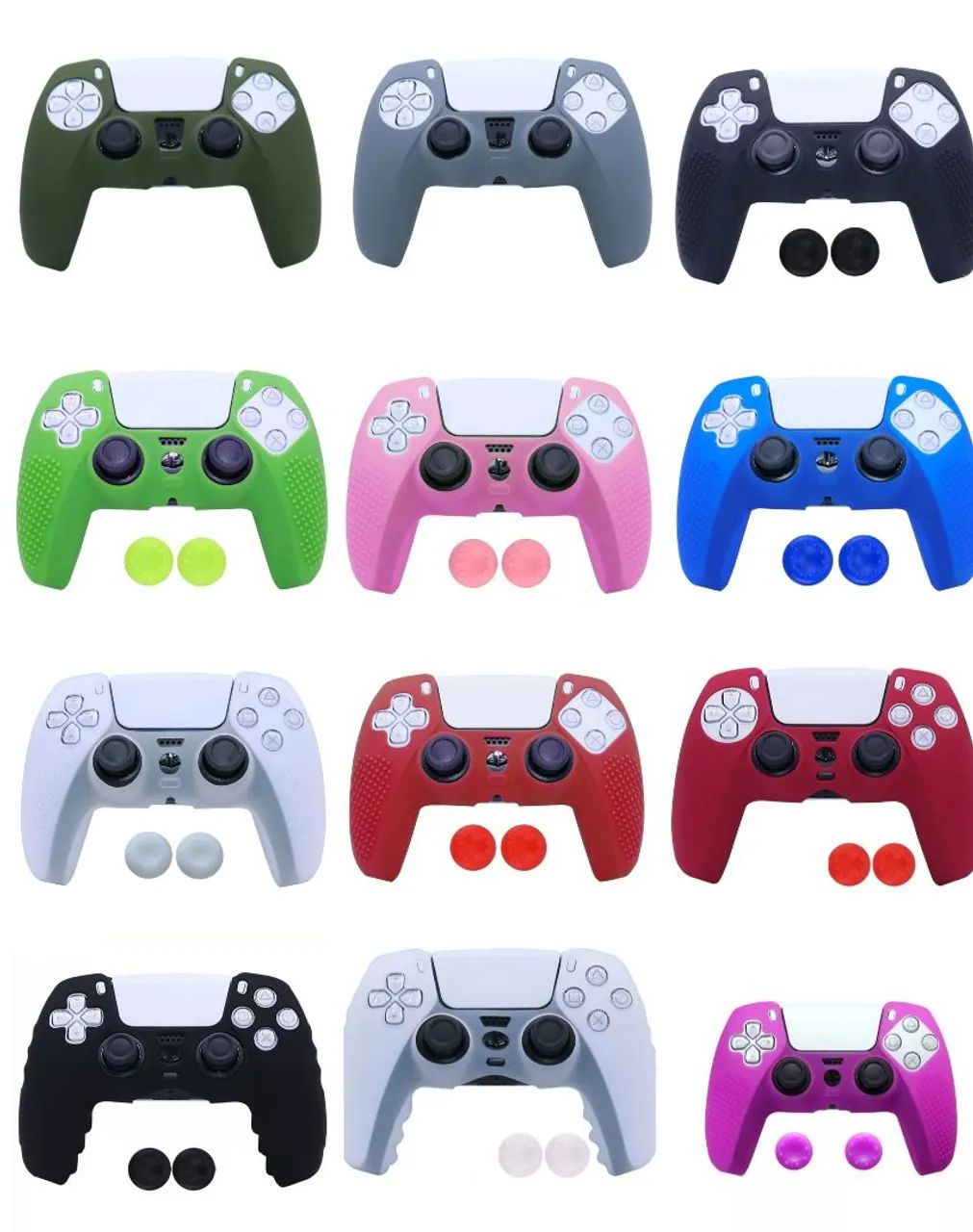 Capas protetoras para controles Dualsense Ps5  - Foto 3