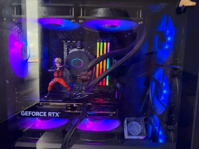 Kit com 3 Ventoinhas Cooler Master Sickleflow 120mm RGB - Foto 2