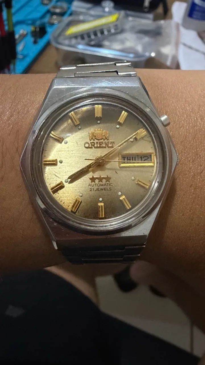 Relógio orient vintage automático  - Foto 2