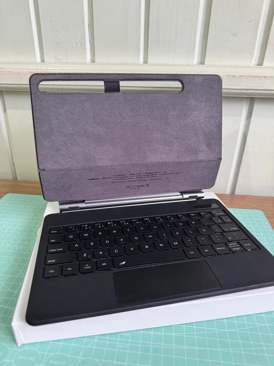 Teclado Magnético Bluetooth para Samsung Galaxy Tab S9 FE / S9 / S8 / S7 - Foto 3