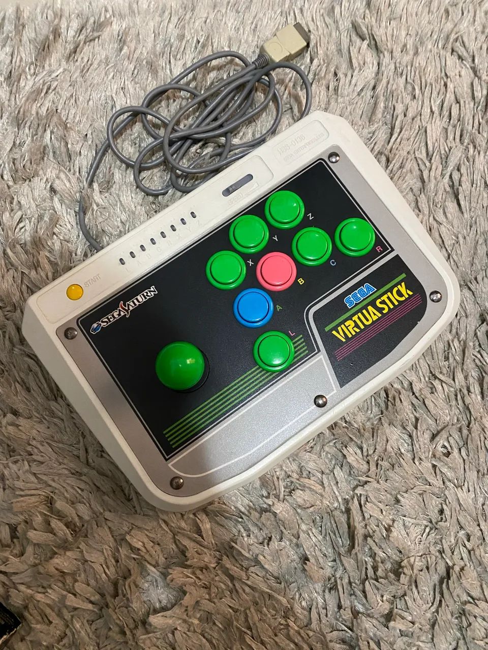 SEGA VIRTUA STICK - ARCADE STICK ORIGINAL SEGA SATURN - Foto 4