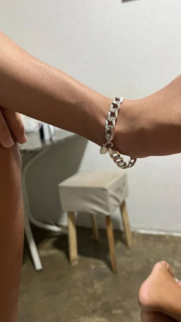 Pulseira Prata 925, 8 mm