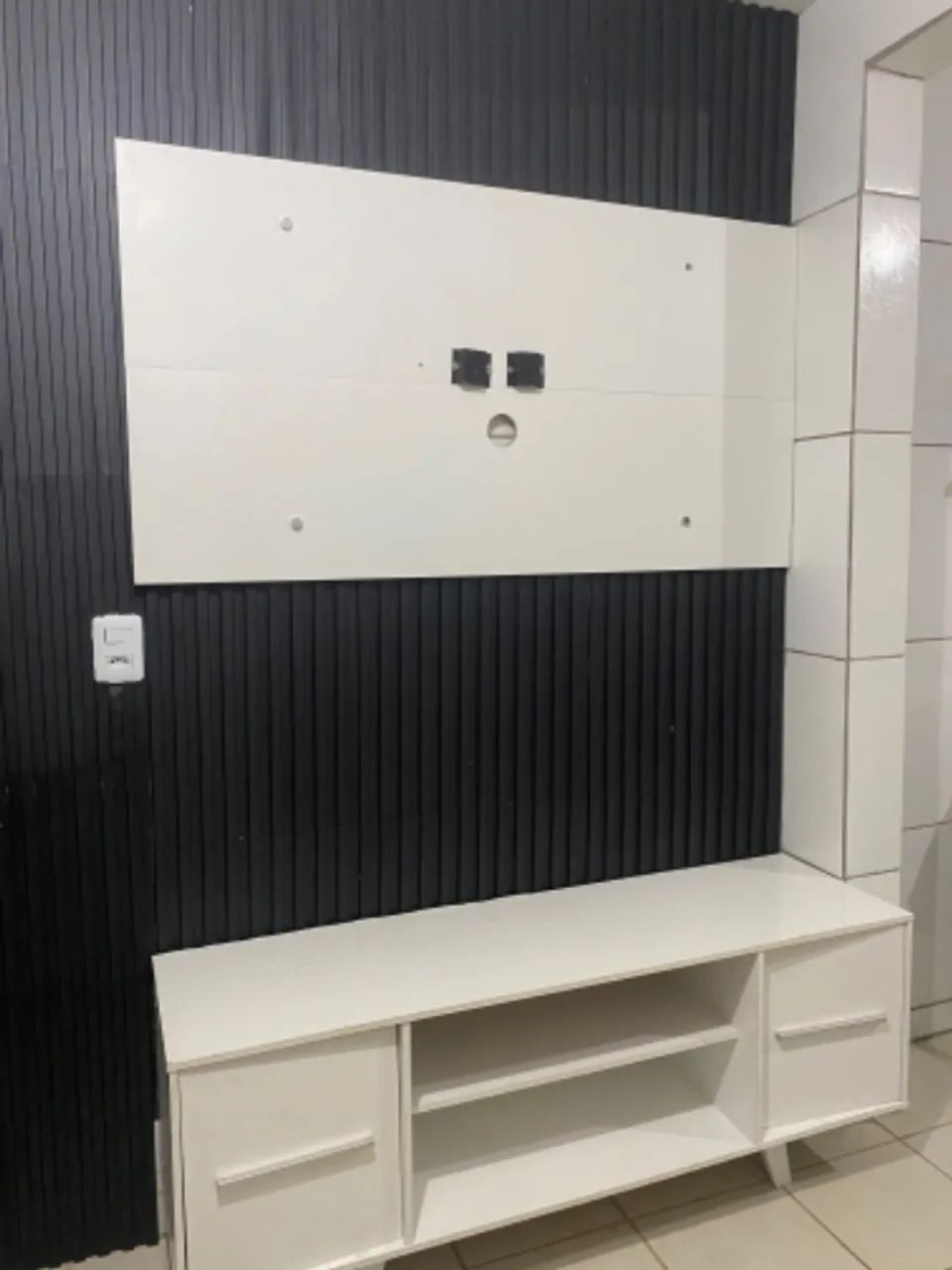 Rack com painel