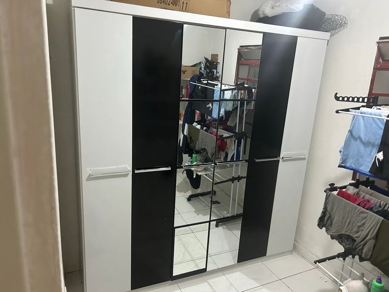 guarda roupa com espelho 