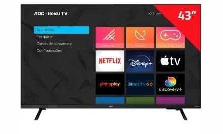 Smart TV 43" FULL HD