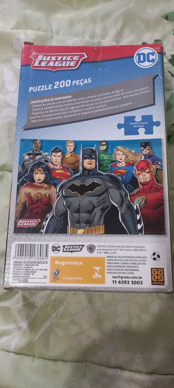 Quebra cabeça Liga da Justiça  - Foto 3
