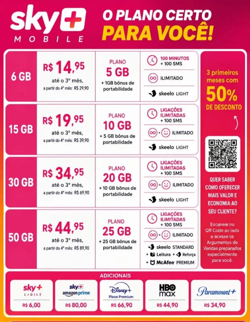 Chip com Internet e ligações 