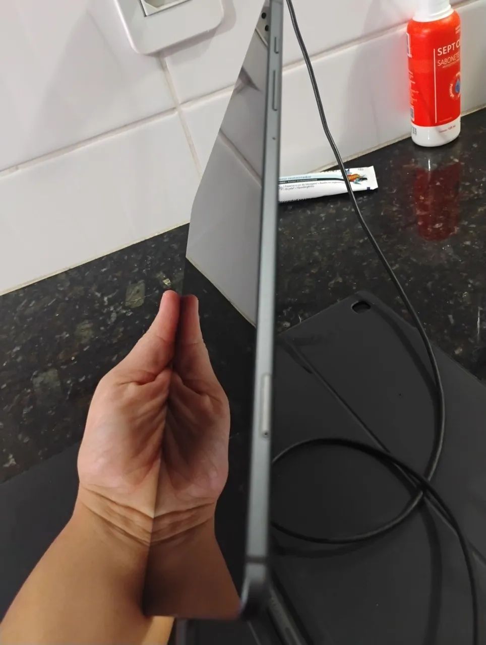 Tablet Samsung S6 lite - perfeito estado c/caneta e capa - Foto 4