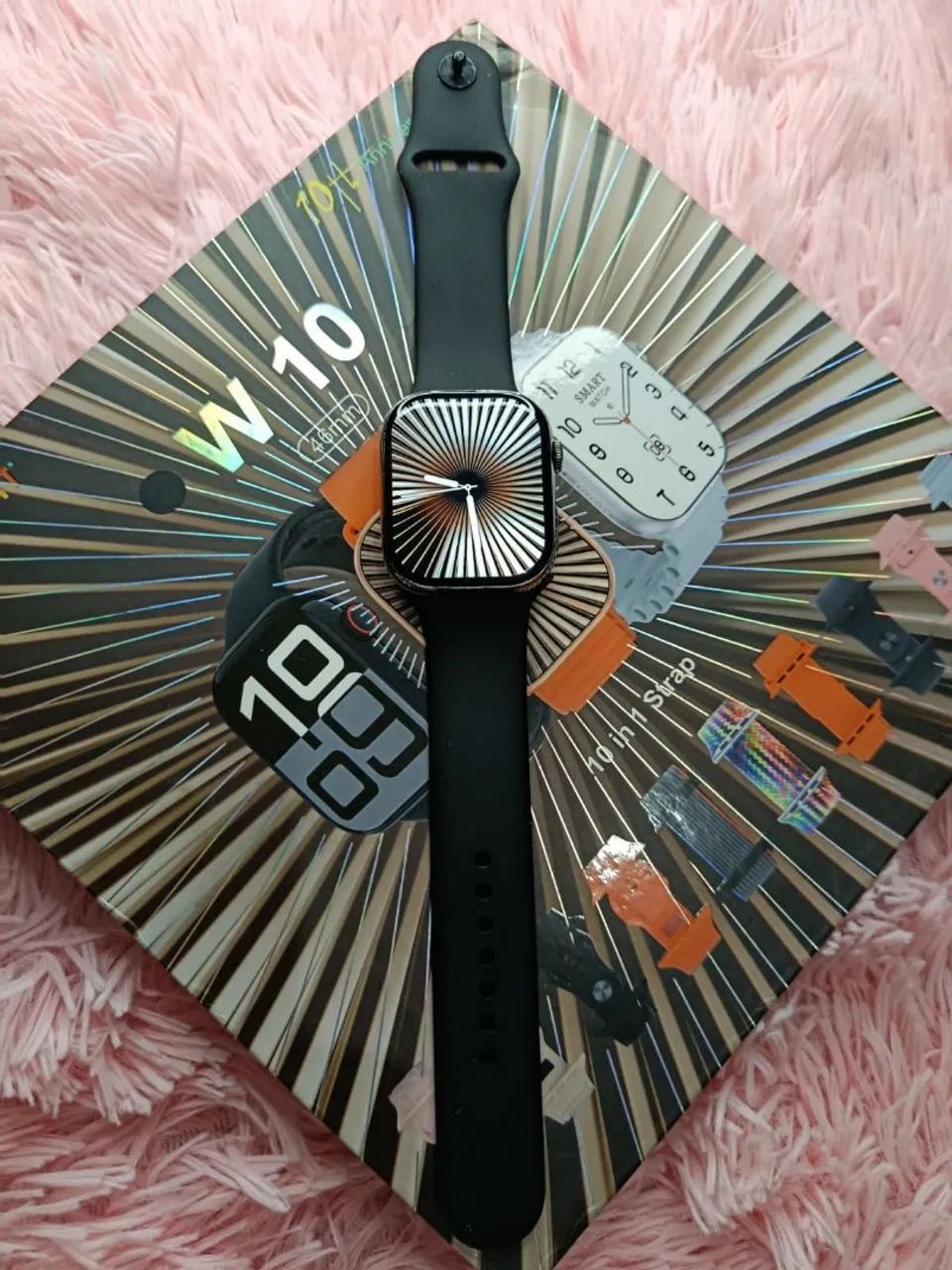 Kit Smartwatch 46mm W10 Laxasfit - Foto 4