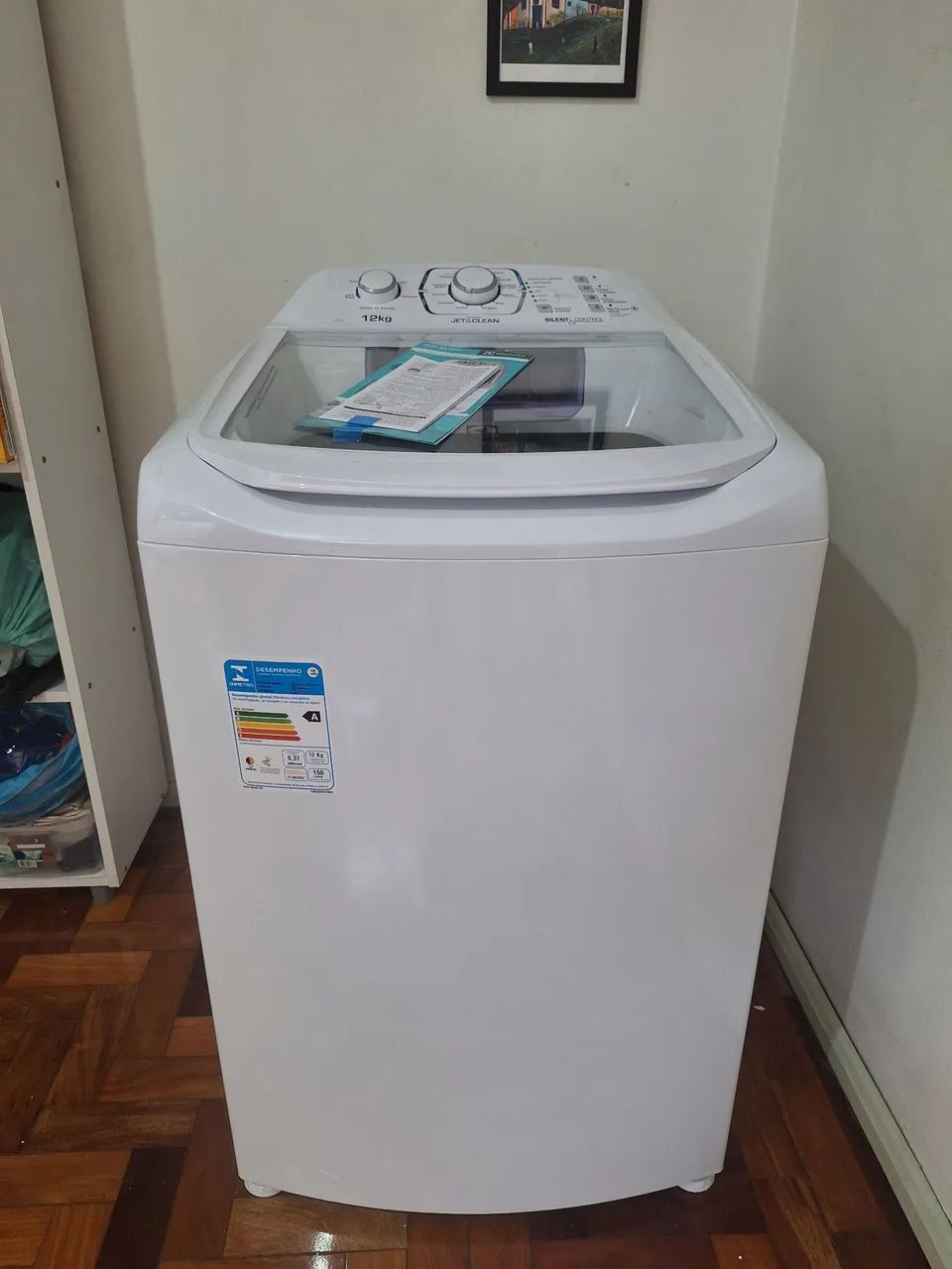 Máquina de lavar Electrolux 12kg turbo econômica com cesto inox (LAC12) - Foto 5