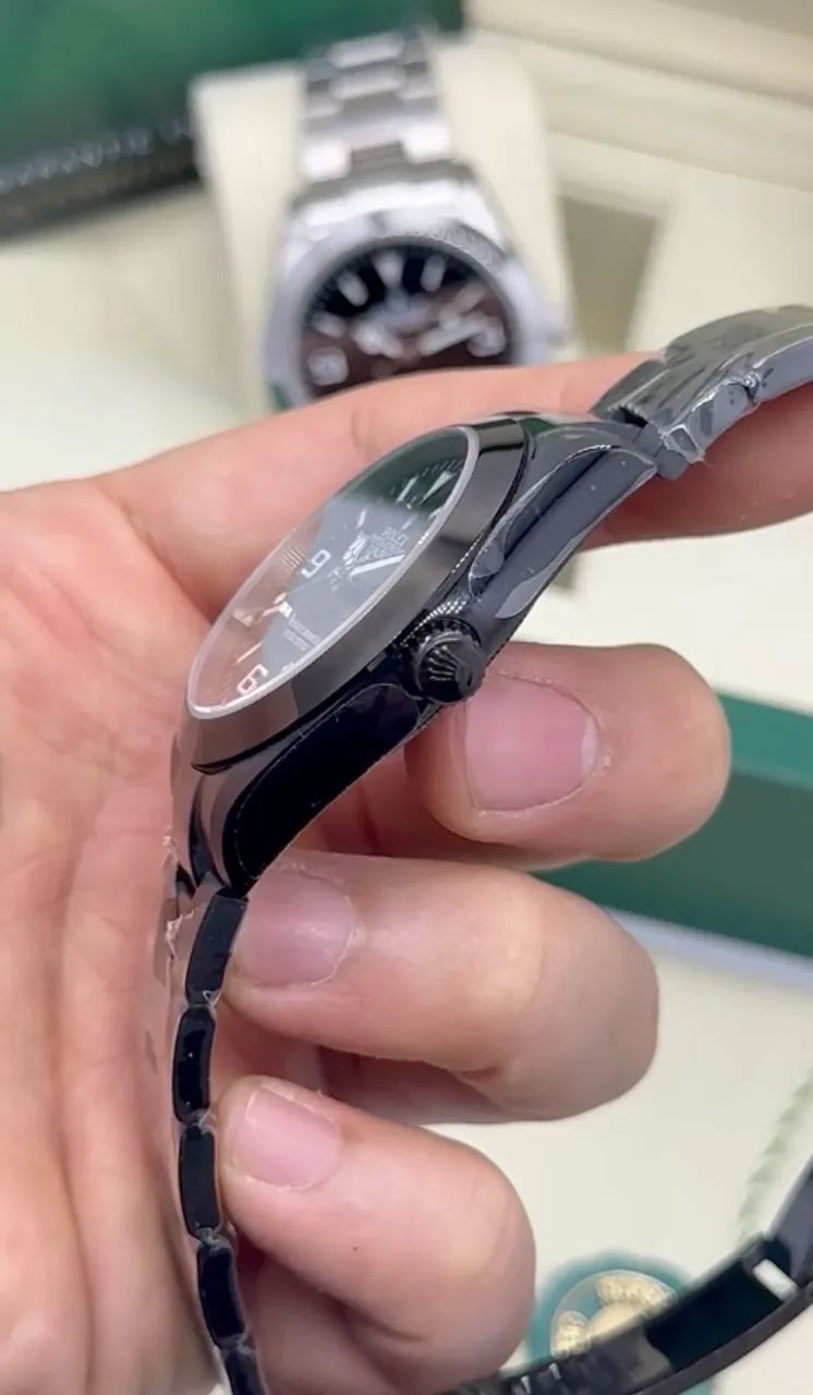 Rolex Explorer 40mm Automático + Caixa Rolex Completa - Foto 5