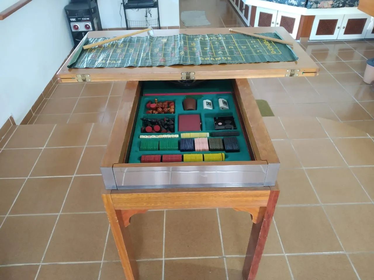 Mesa Jogos Casino Versatil - Foto 2