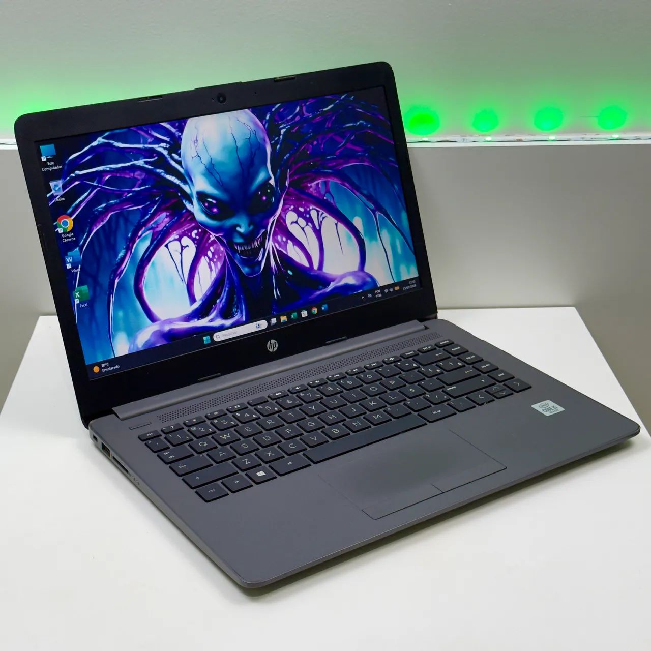 Notebook HP para trabalho e estudo: Intel Core i5 10th | 256gb SSD | 8gb RAM - Foto 3
