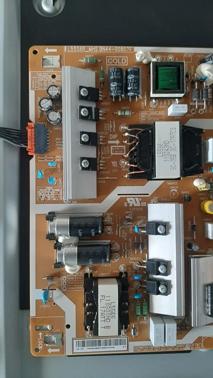 Placas da TV Samsung UN49MU6100G - Foto 5