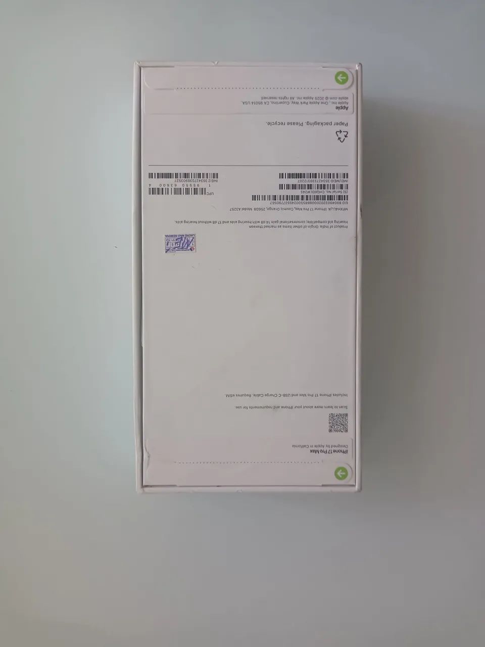 IPHONE 17 PRO MAX 256 NOVO LACRADO - Foto 3