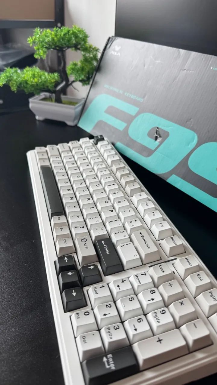 Kit Gamer - Teclado Mecânico AULA F99 + Mouse Gamer - Foto 3