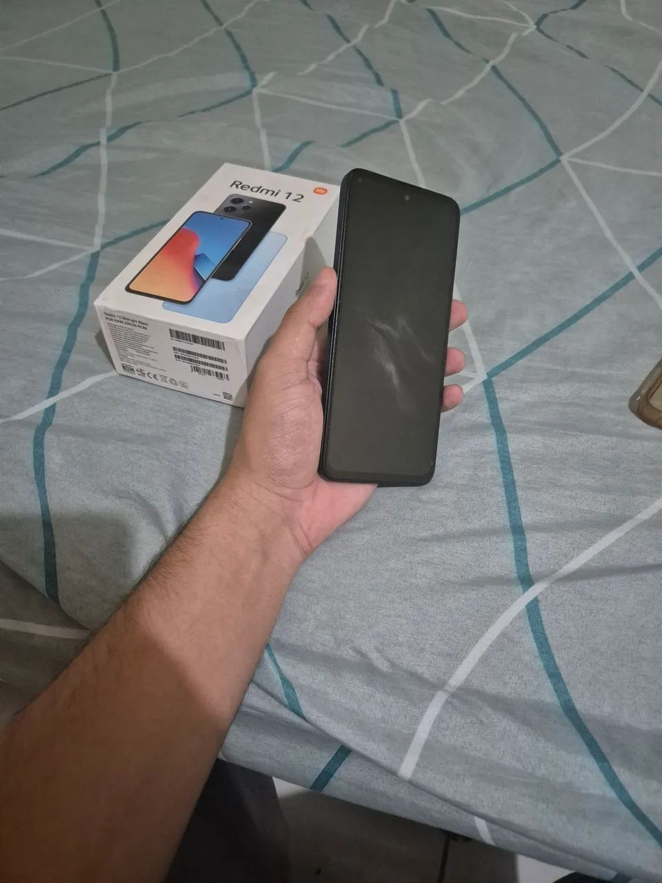 Redmi 12 com caixa - Foto 2