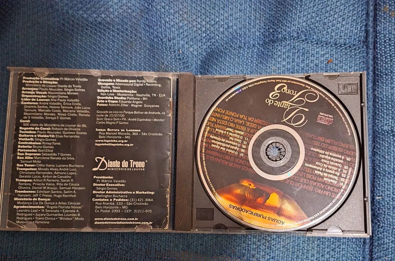 Águas Purificadoras -Cd Diante do Trono 3 - Foto 2