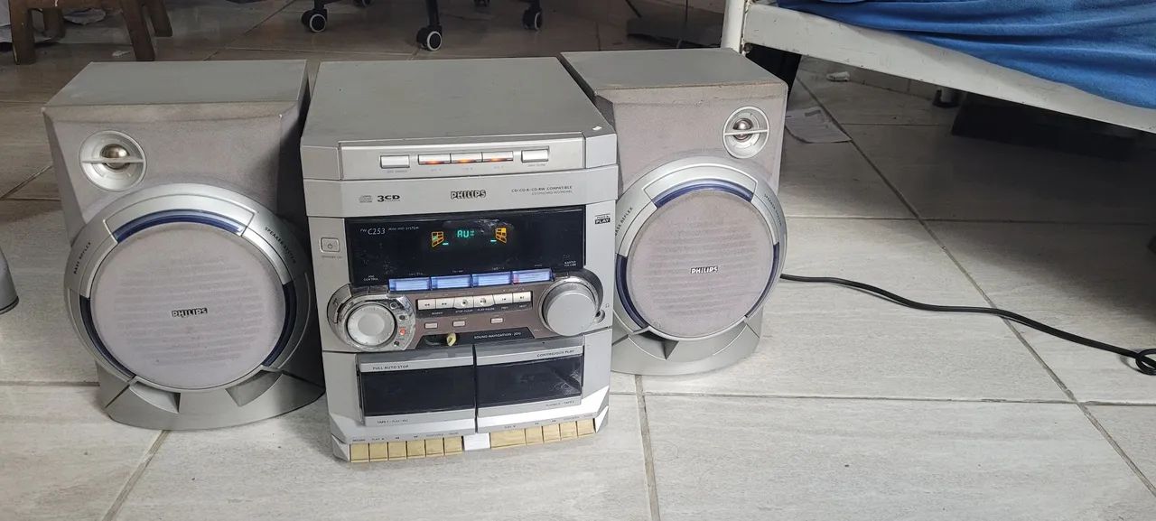 Aparelho de som mini philips c253