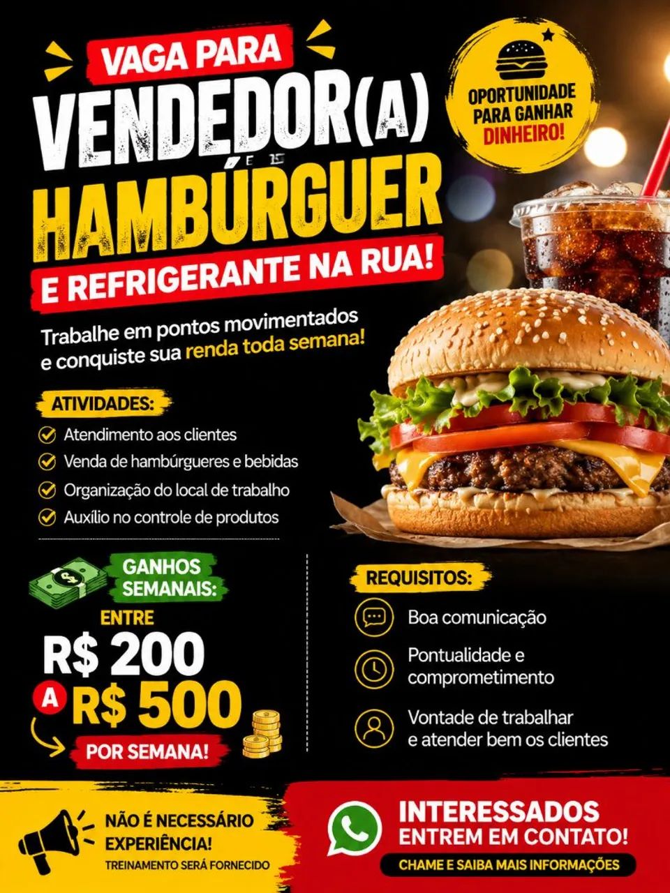 Vaga de emprego 