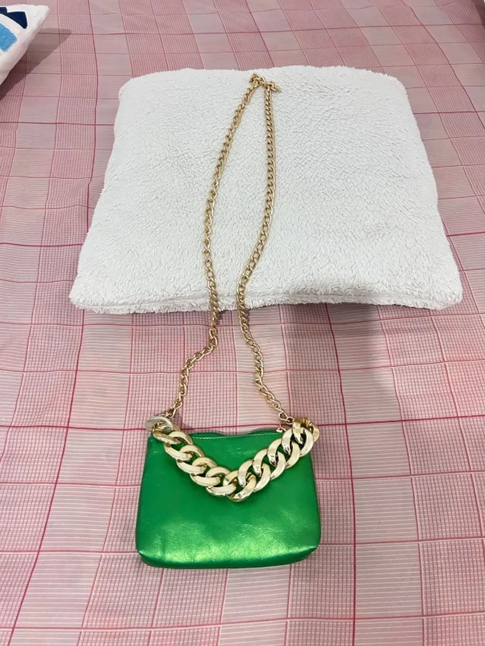 Bolsa de Festa Verde - Foto 2