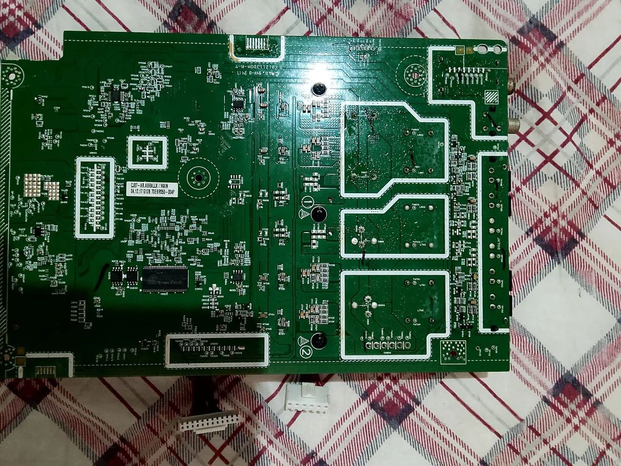 LG CJ87 Placa Principal + Placa Fonte Com Defeito - Foto 2