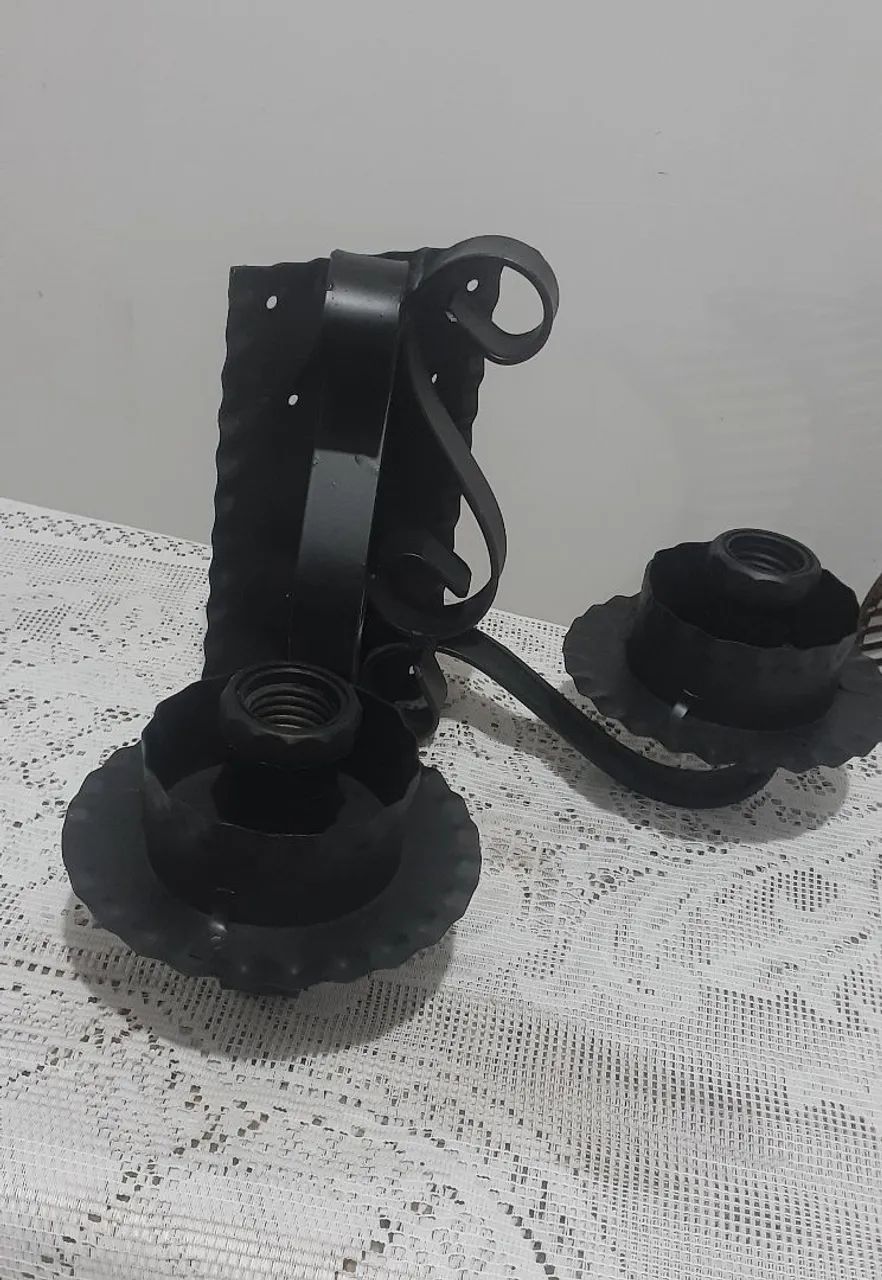 ARANDELA RUSTICA de ferro forjado - Foto 2