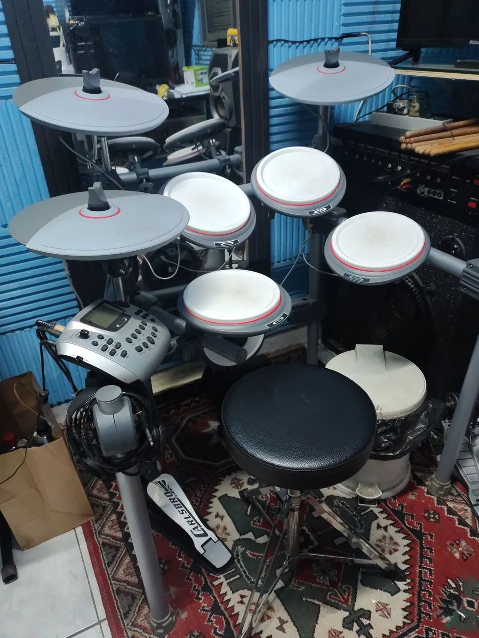 Vendo bateria eletrônica Carlsbro. CSD200.
