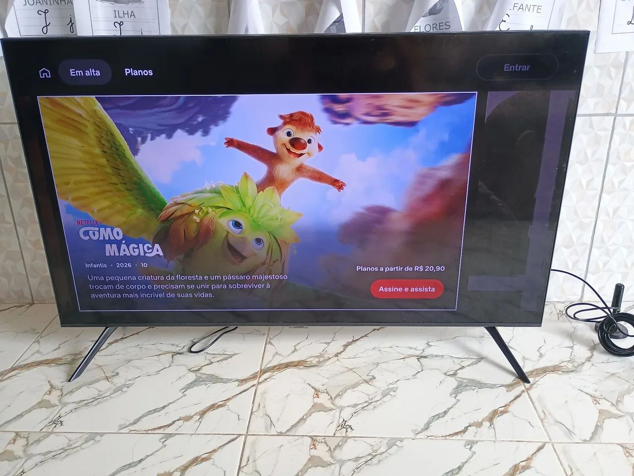 Tv Samsung 50 polegadas smart 4k Alexa comando de voz Bluetooth Xbox completa  - Foto 2