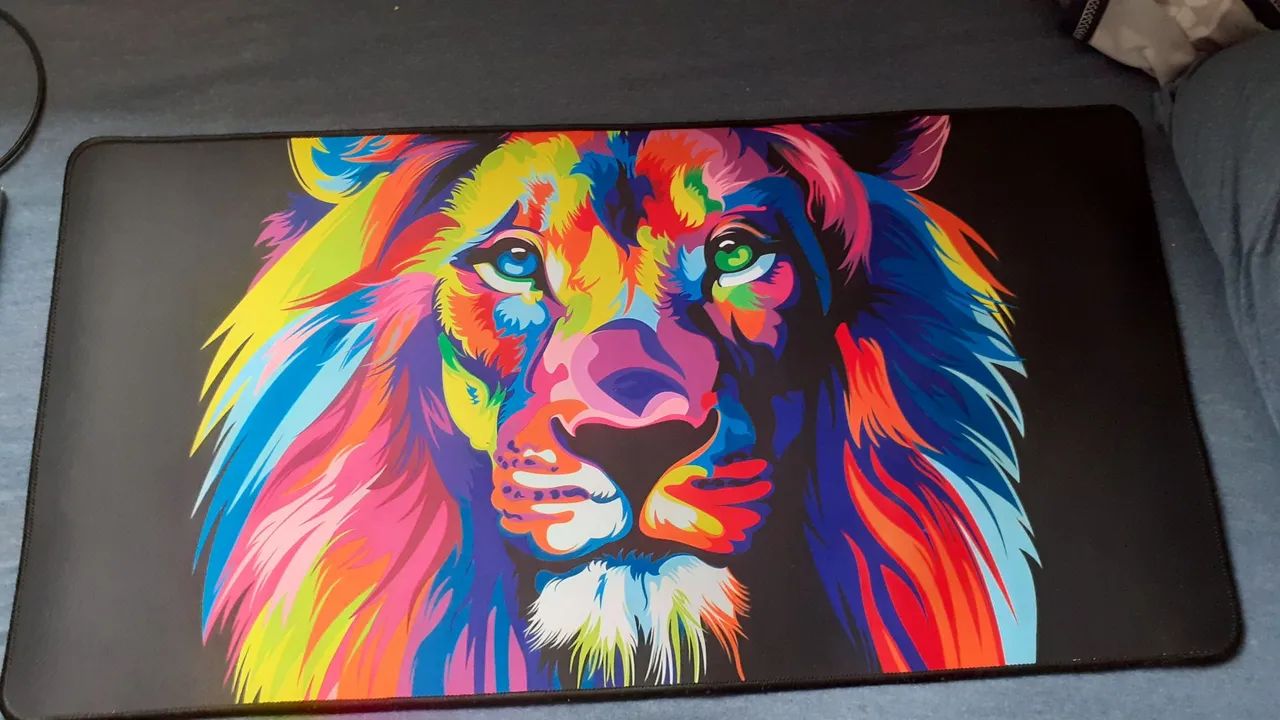 Teclado mecânico e mouse pad - SEMI NOVOS  - Foto 3