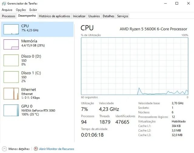 PC GAMER PARA JOGOS E TRABALHO - Foto 5