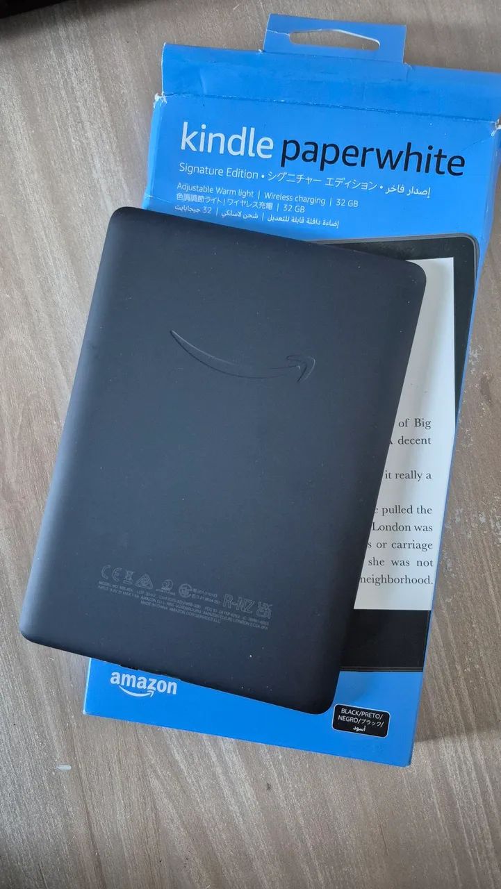 Kindle Paperwhite Signature Edition 11ª Geração - 32GB + Capa O