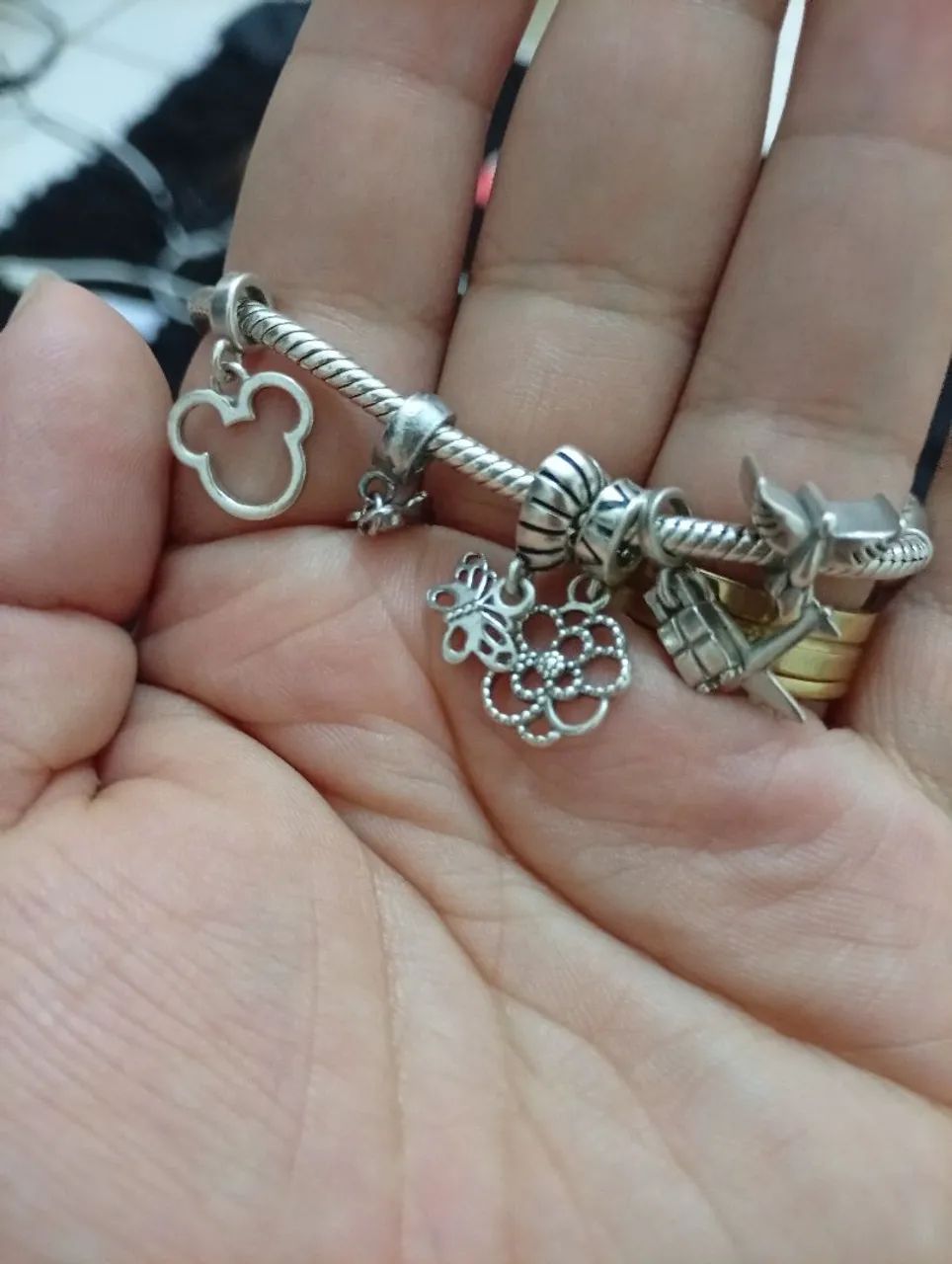 Pulseira Pandora prata 925 - Foto 2