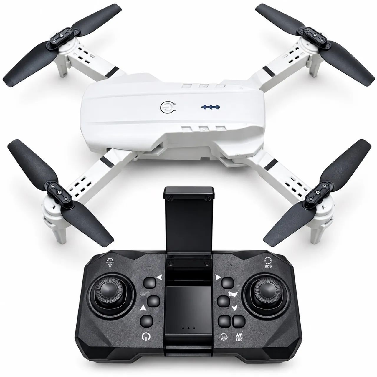 Super Drone Portátil - Cinza