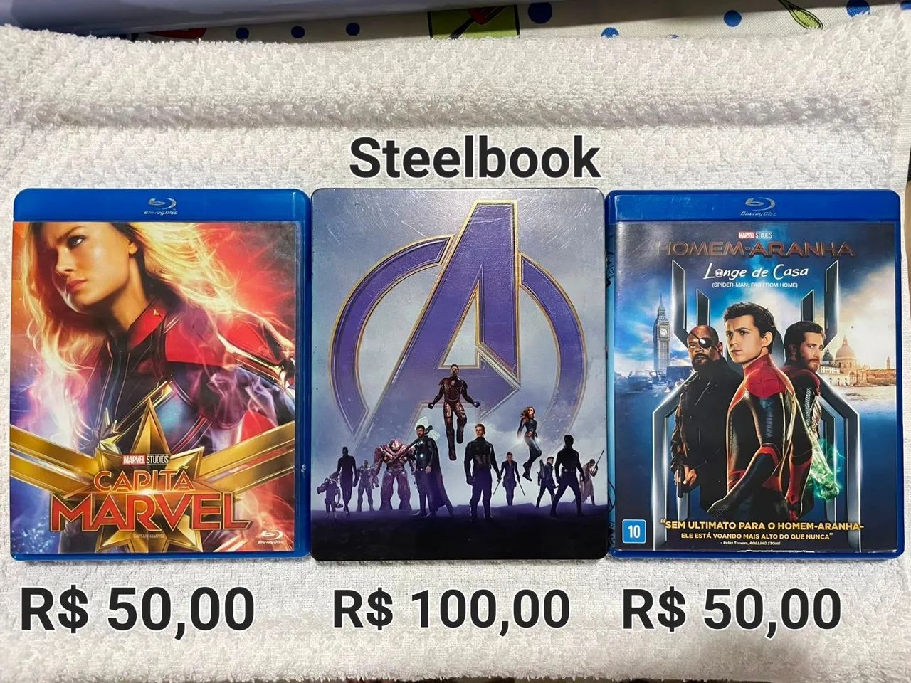 Blu-rays e Steelbooks Marvel - Foto 5