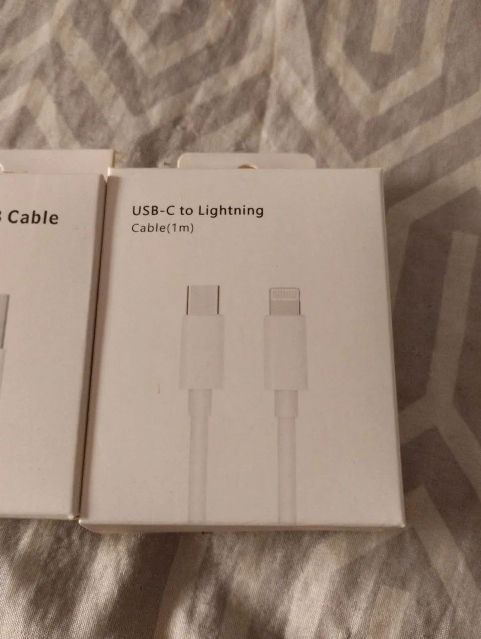 Cabo de Dados para iPhone Tipo C ou Usb - Foto 3