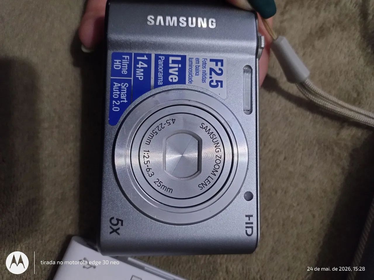 Câmera Samsung st64 funcionando perfeitamente  - Foto 2