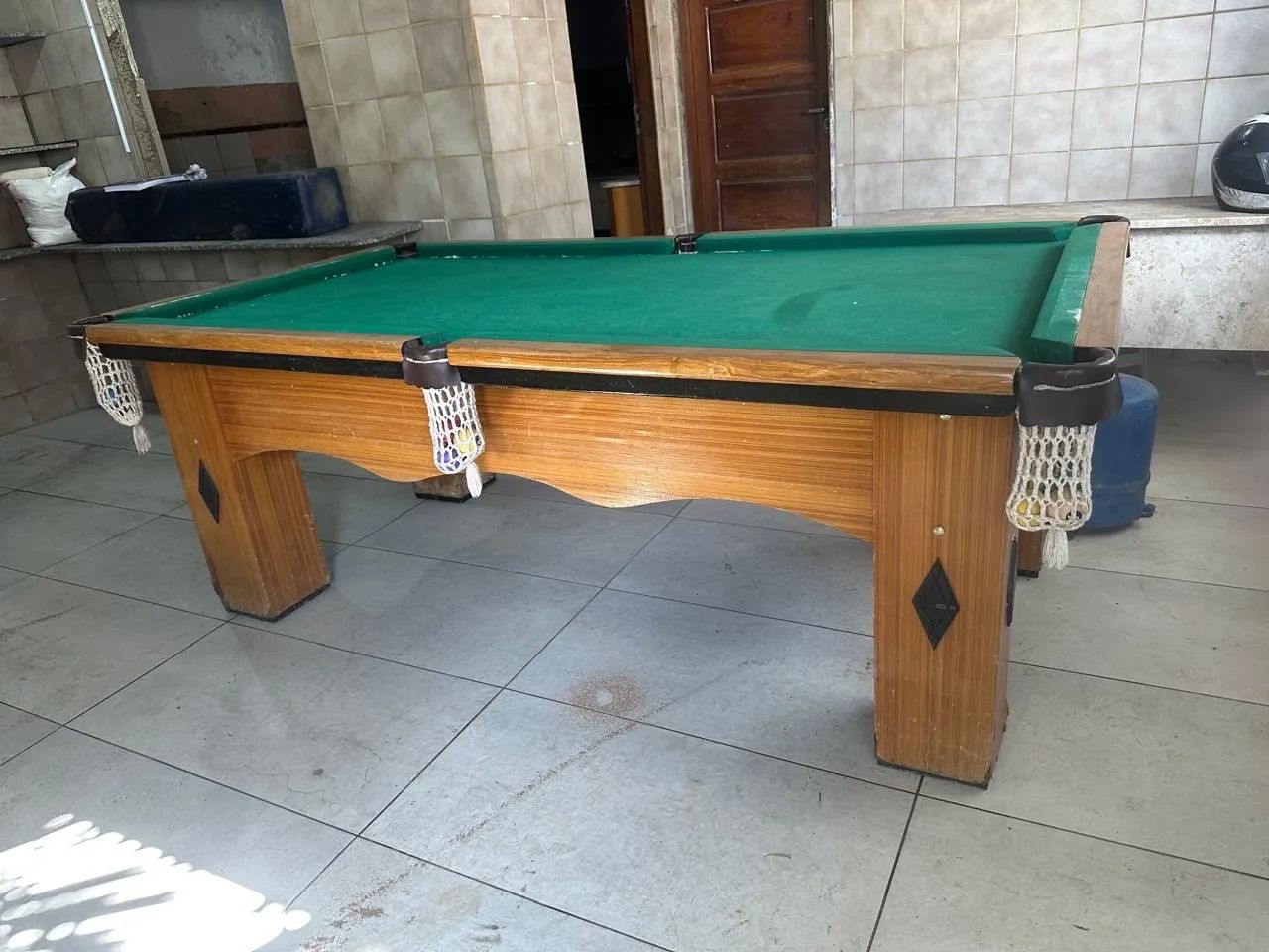 Mesa de sinuca completa - Foto 2