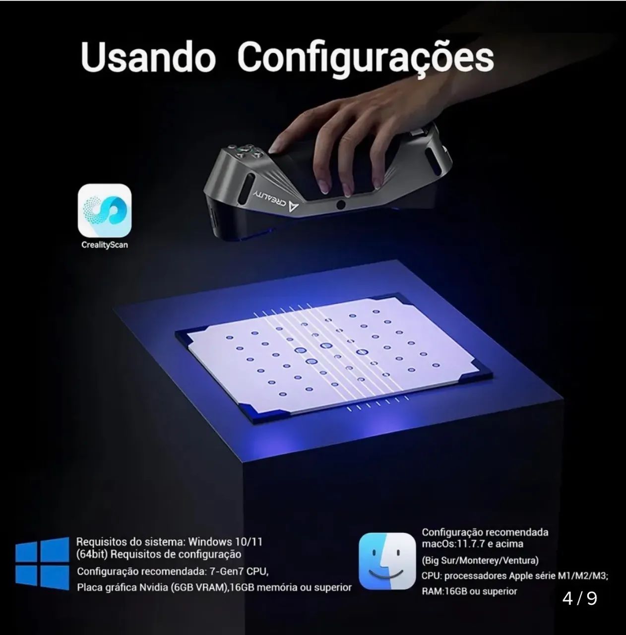 Scanner 3d Creality Cr- Scan Raptor Pro - Foto 5