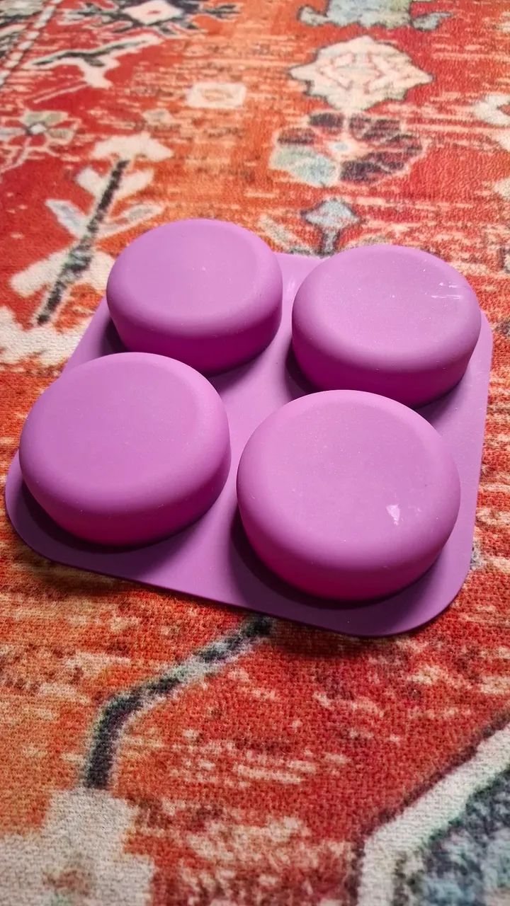Forma de silicone para velas ou sabonetes atersanais 